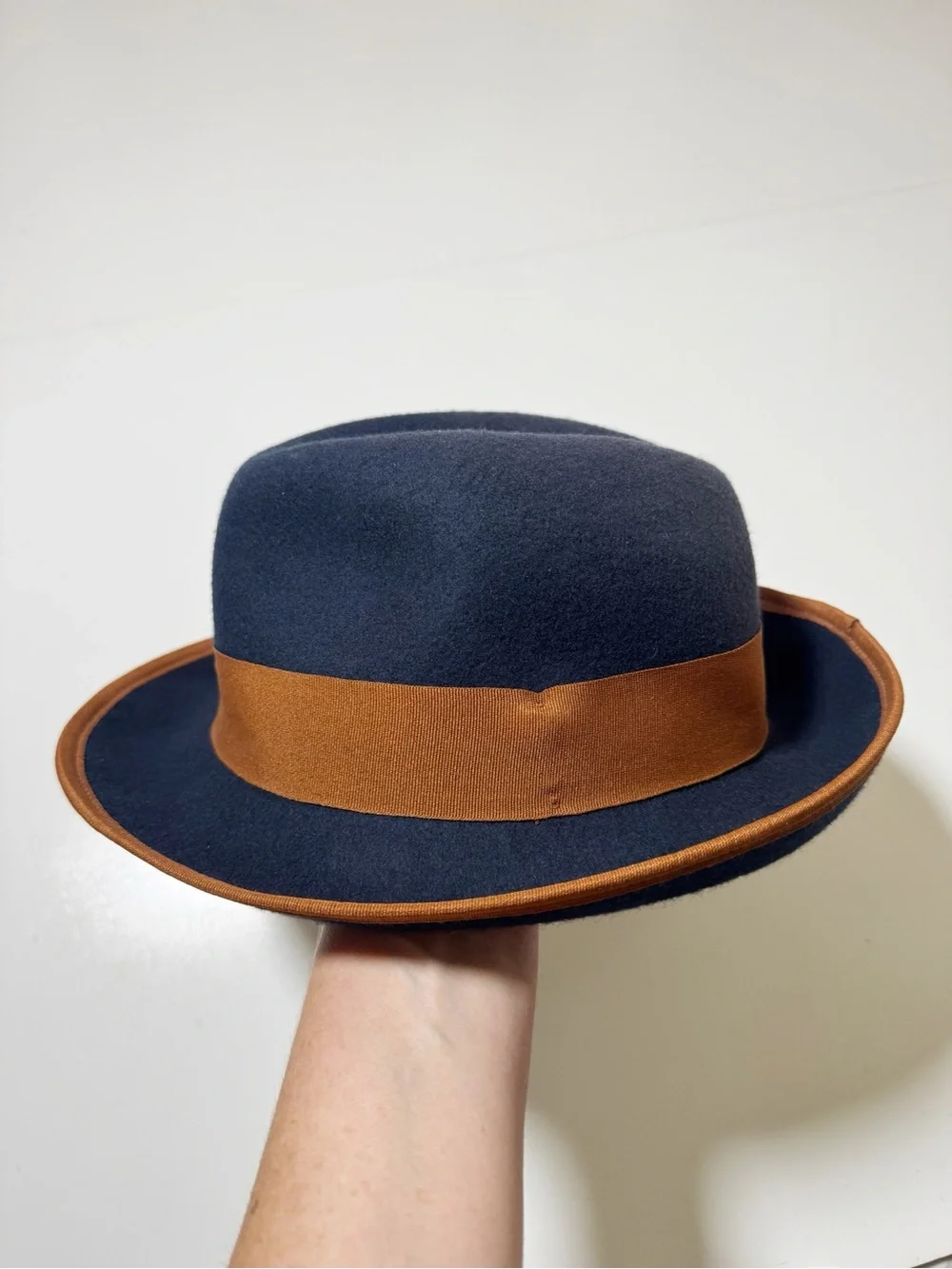 Urban Outfitters Cooperative Navy Blue Wool Hat